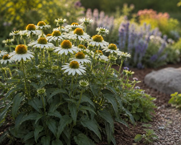 Jeżówka SunMagic® Vintage Pearl White (Echinacea)