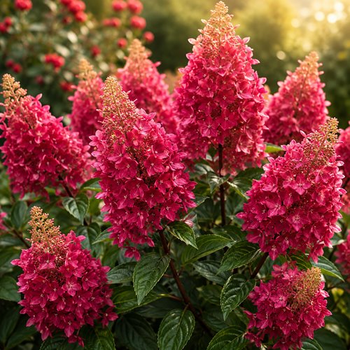 Hortensja bukietowa 'Wim's Red'