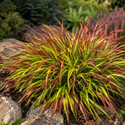 Hakonechloa smukła 'Mulled Wine'