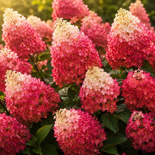 Hortensja bukietowa 'Living Red Velvet’