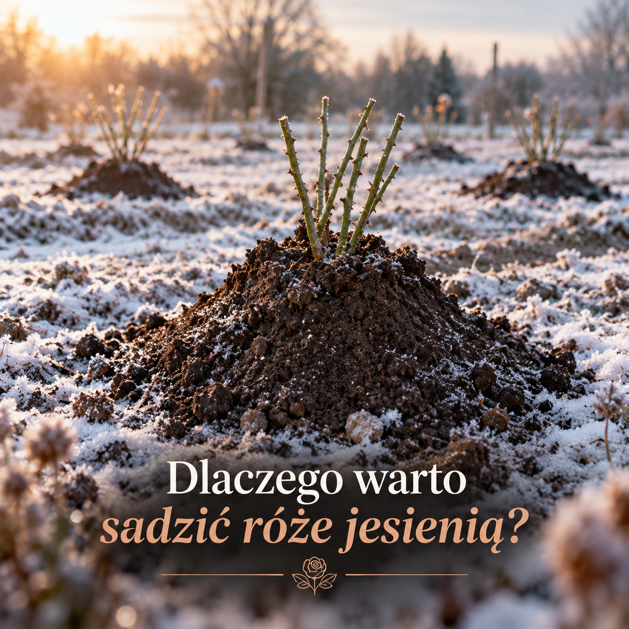 Dlaczego warto sadzić róże jesienią?