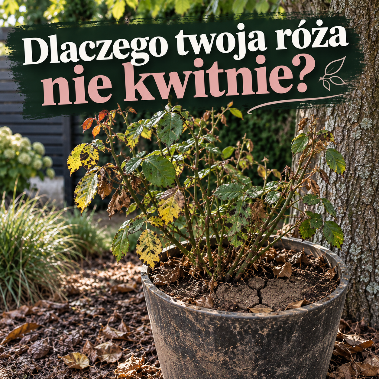 Dlaczego twoja róża nie kwitnie? Najczęstsze przyczyny